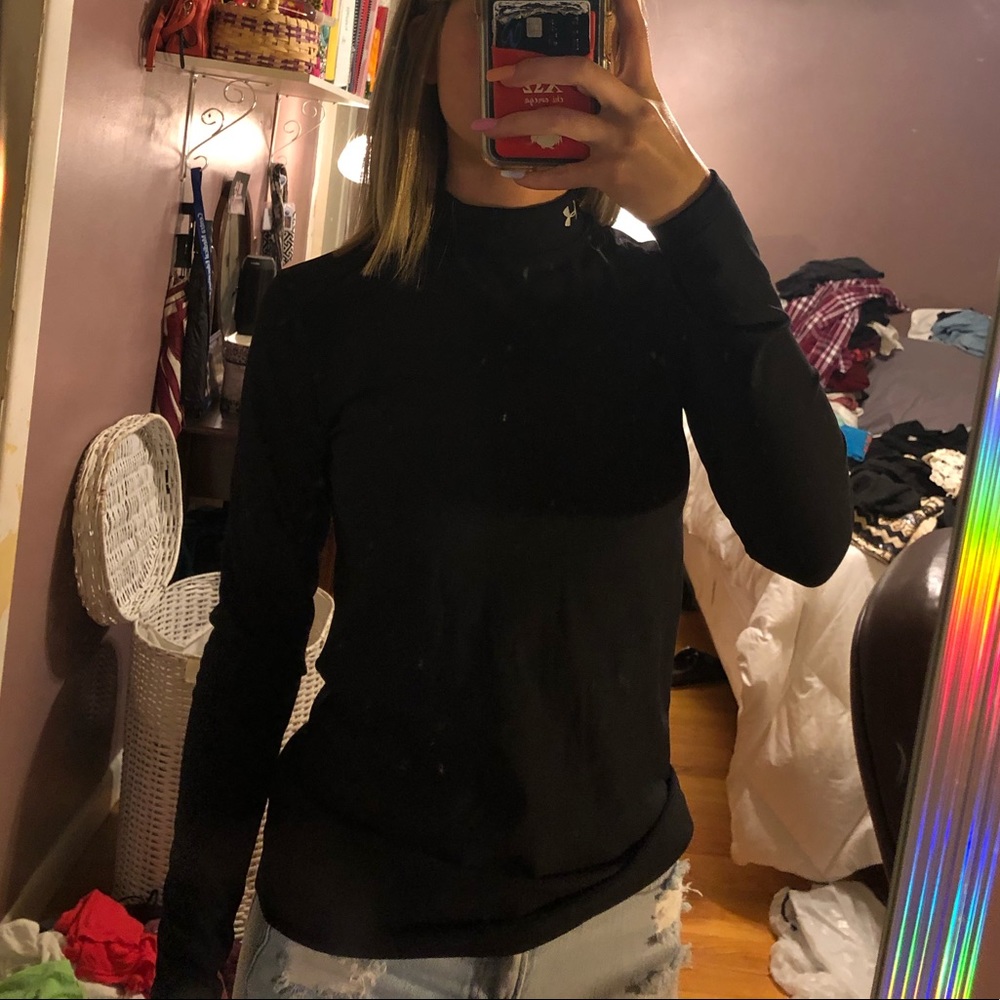 Tight fit under armour long sleeve turtle neck